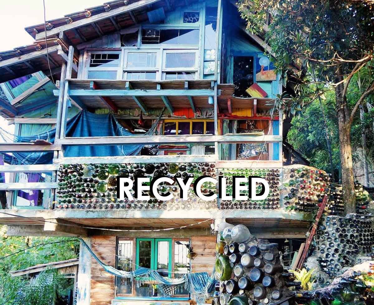 recycled home